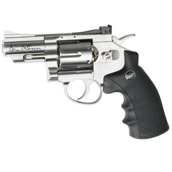 Dan Wesson 2,5 Inch 4,5mm Revolver Silver - Full Metal