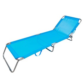 Beach Bed Steel 600D Oxford - Light Blue