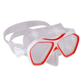 Scuba Force Nevis Mask Junior - Transparent / Red
