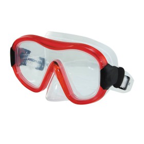 XDive Mask Pulsar Fabia - Transparent / Red