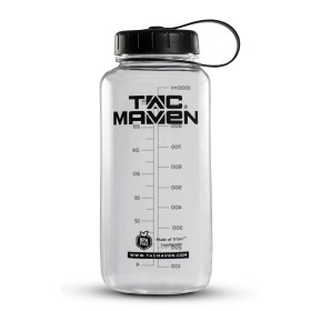 Tac Maven Norman 1000ml Water Bottle - Transparent