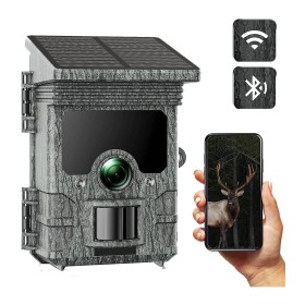 Camouflage Solar Powered WiFi Trail Camera