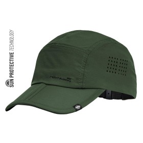 Pentagon Zakros Folding Cap - Camo Green