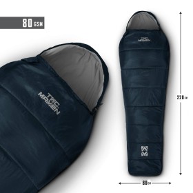Tac Maven Cocoon Sleeping Bag 80gr/m - Midnight Blue
