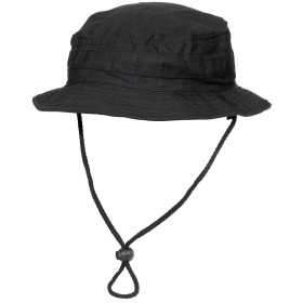 MFH GB SF Bush Hat (Rip Stop) Black