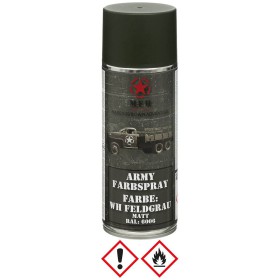 MFH Army Spray Paint 400ml - WH Field Grey Mat