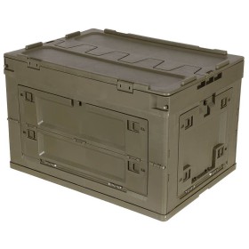 MFH Foldable 20L Plastic Box - Olive