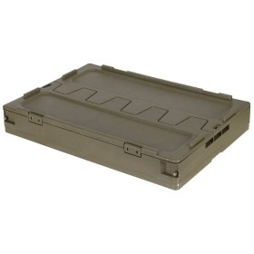 MFH Foldable 20L Plastic Box - Olive
