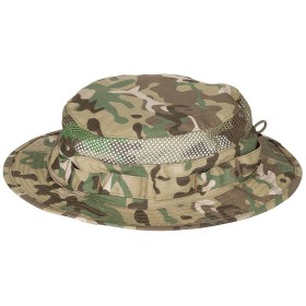 MFH Bush Hat Mesh Boonie - Multicam