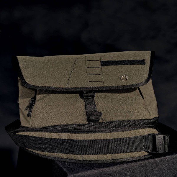 Pentagon Consul Side Messenger Bag - Black