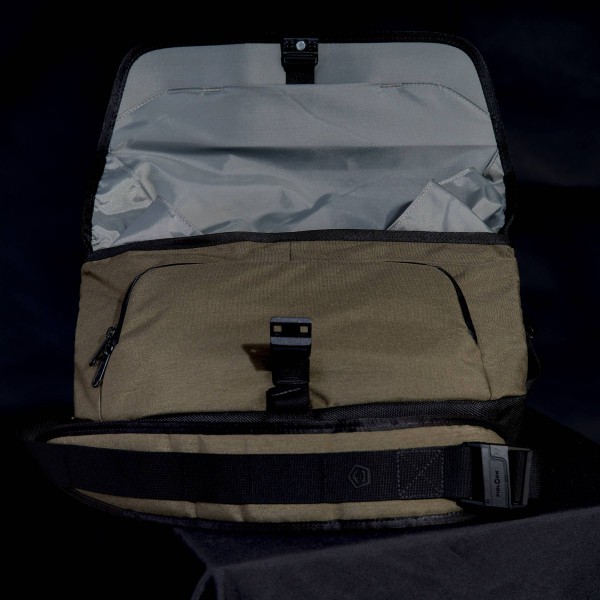 Pentagon Consul Side Messenger Bag - Black
