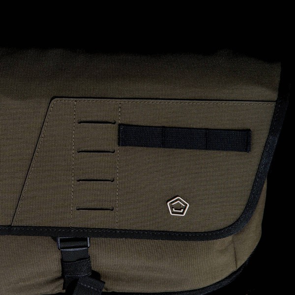 Pentagon Consul Side Messenger Bag - Black
