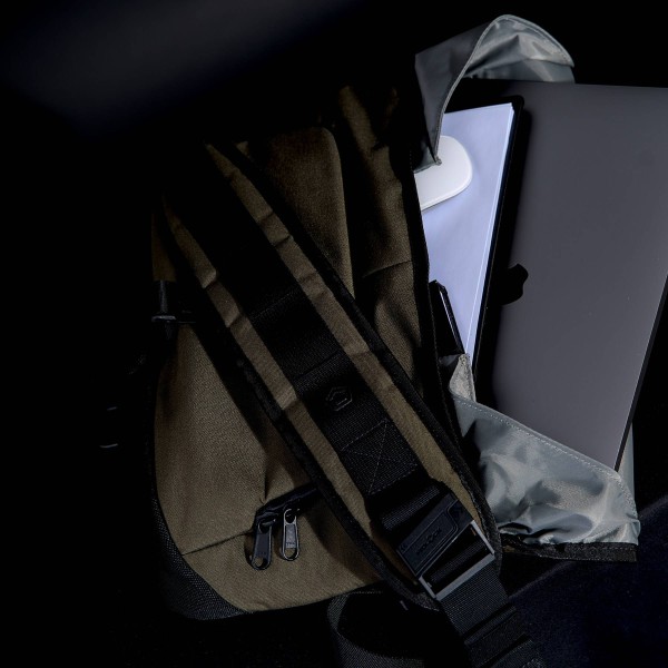 Pentagon Consul Side Messenger Bag - Black