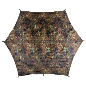 MFH Tarpaulin Hexagon 340x310cm - Flecktarn
