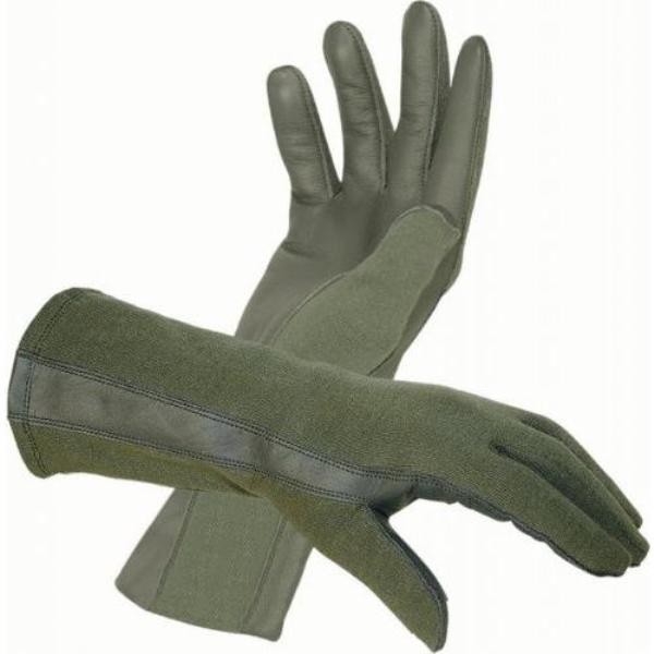 Nomex Pilot Gloves - Olive