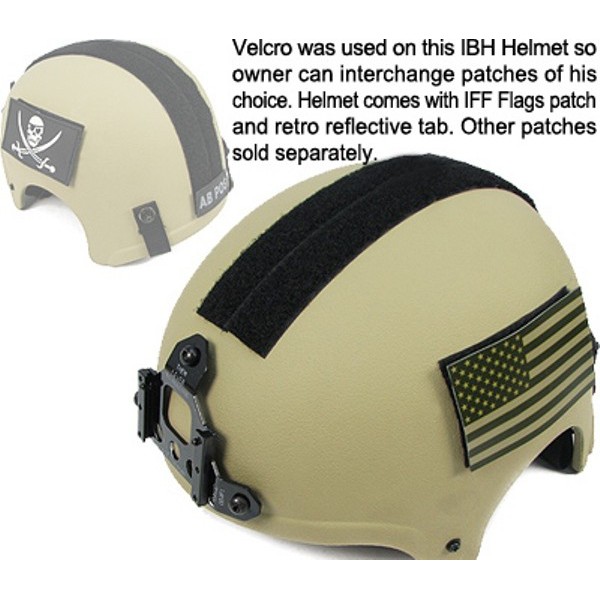 King Arms IBH Helmet w/ NVG Mount - Olive