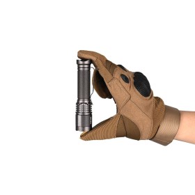 Acebeam Flashlight Tac AA Grey + Battery 1000 Lumens