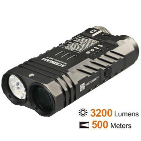 Acebeam Flashlight M2-X Terminator 6500k + Battery 3200 Lumens