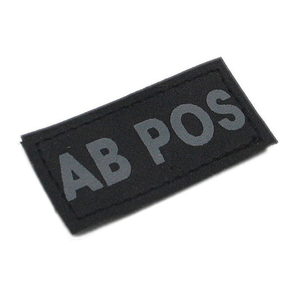 King Arms Small Blood Type Patch - AB