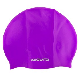 Vaquita Silicone Swim Cap Adults - Purple