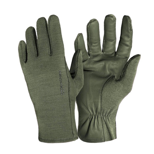 Pentagon Nomex Short Cuff Pilot Glove - Olive