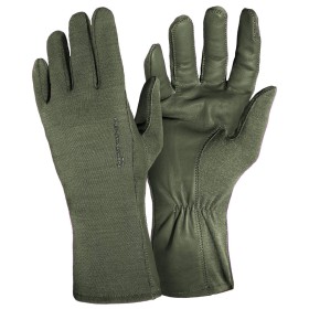 Pentagon Nomex Long Cuff Pilot Glove - Olive