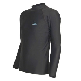 Vaquita Rash Guard Men Long Sleeve - Grey