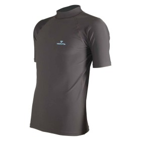Vaquita Rash Guard Men Short Sleeve - Grey