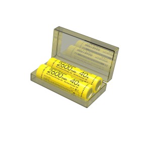Nitecore Battery IMR18650 40A FlatTop - 2600mAh