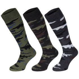 MFH Esercito Winter Socks Long Camo 3 Pack