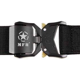 MFH Web Belt Quick Release 3,7cm - Black