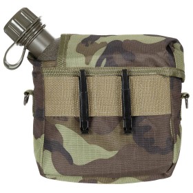 MFH US Canteen 1,9L w/ Cover - Olive