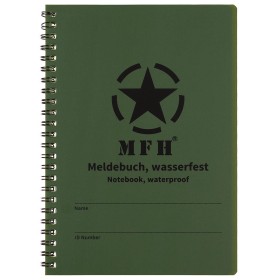 MFH Waterproof Writing Pad 15x21cm
