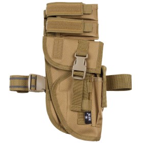 MFH Tactical Leg Pistol Holster Right - Coyote