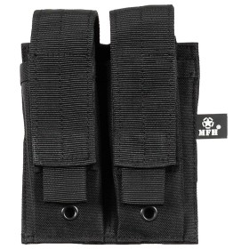 MFH Magazine Pouch Double Molle - Black