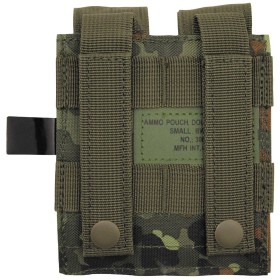 MFH Magazine Pouch Double Molle - Flecktarn