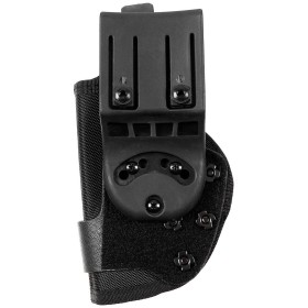 MFH AT Pistol Holster w/ Plastic Cover - Black