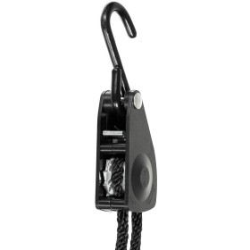 MFH Ratchet Tie Down Rope 6mm 2m