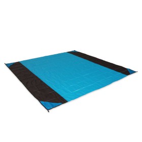 Panda Beach Blanket 210x200cm - Blue