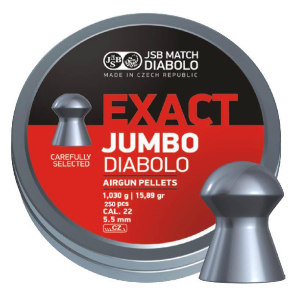 JSB Exact Jumbo 5,50mm (1,030) 250pcs