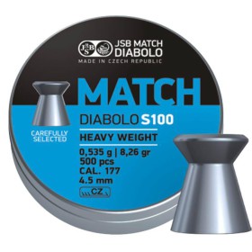 JSB Match Diabolo S100 4,51mm (0,535g) 500pcs