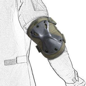 Tac Maven Tibia Elbow Pads - Black