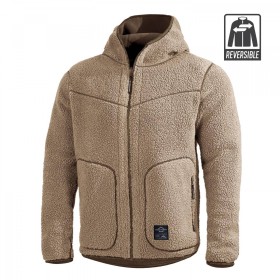Pentagon Ianos Sherpa Reversible Fleece - Khaki / Ranger Green