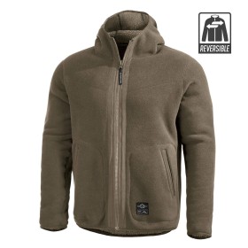 Pentagon Ianos Sherpa Reversible Fleece - Khaki / Ranger Green