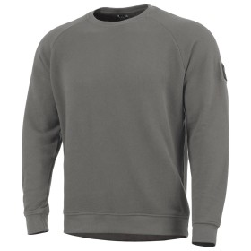 Pentagon Terry Combed Sweater - Cinder Grey