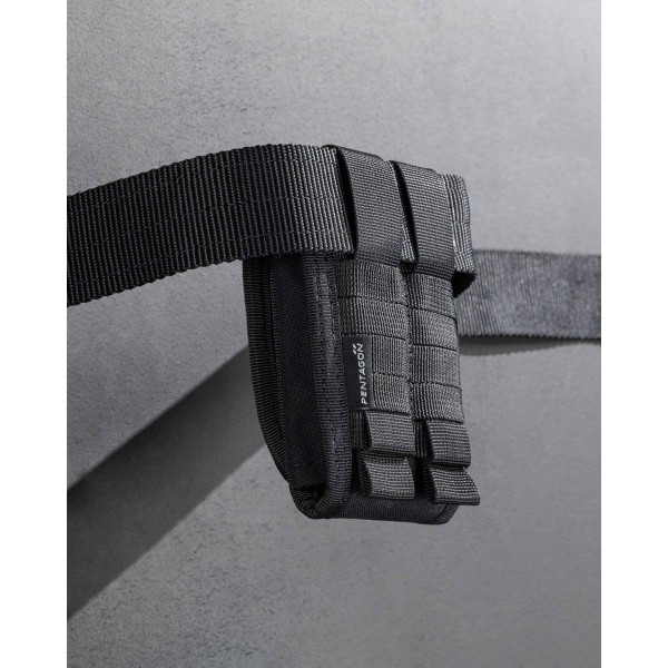 Pentagon Detainer Handcuff Pouch - Black