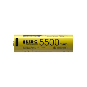 Nitecore Battery 21700 NL2155HPR USB-C - 5500mAh