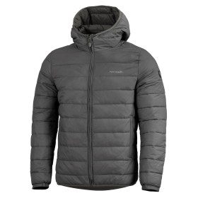 Pentagon Aurora 2.0 Puffer Hooded Jacket - Cinder Grey