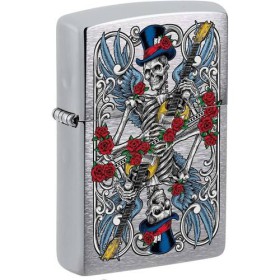 Zippo 1089 Skeleton Card