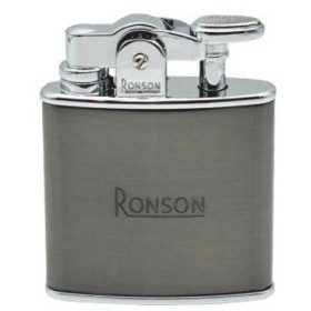 Ronson 10203 Nostalgia Jet Lighter Gun Metal